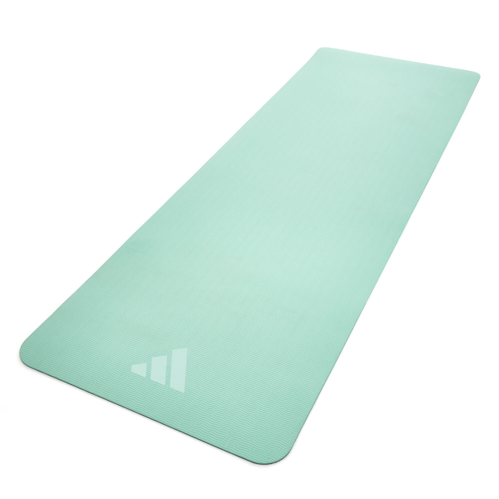 เสื่อโยคะแบบสองด้าน 6 มม. ADIDAS ADYG-10400BLM-NL สีน้ำเงิน/เขียว